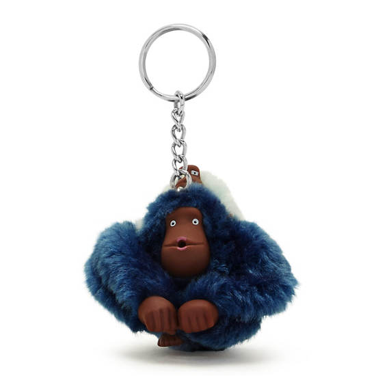 Accesorios Kipling Mom And Baby Moda Sven Monkey Keychain Azules | MX 1945EB